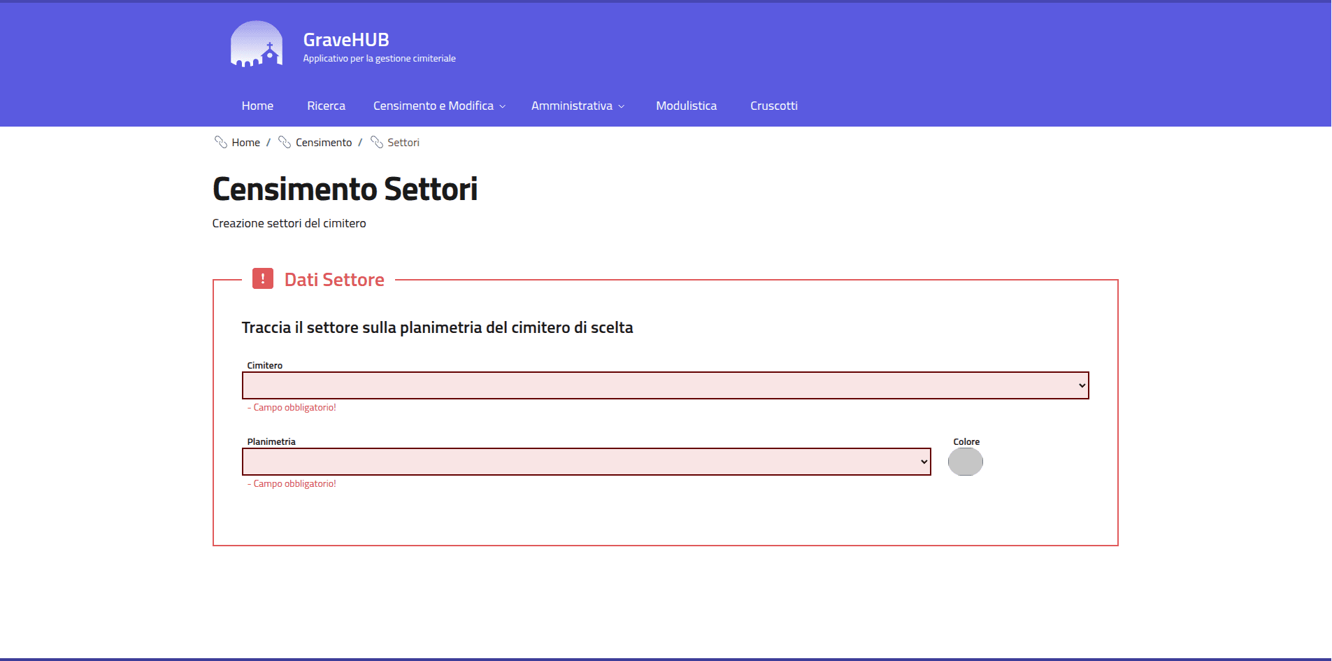 Censimento del Settore
